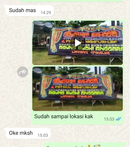 Pengiriman Papan Bunga Cluster Springlake Summarecon Bekasi