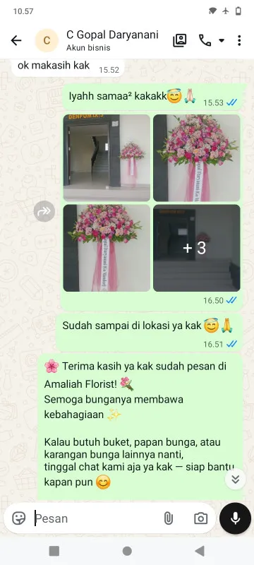 Pengiriman Karangan Bunga Cluster Springlake Summarecon Bekasi