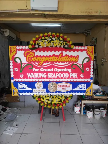 Papan Bunga Ucapan Selamat Cluster Springlake Summarecon Bekasi