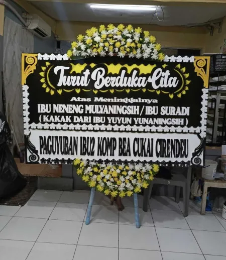Papan Bunga Duka Cluster Springlake Summarecon Bekasi