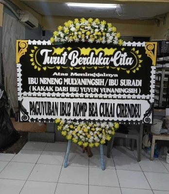 Papan Bunga di Cluster Springlake Summarecon Bekasi